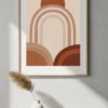Neutral Boho Abstract Art for Home Decor