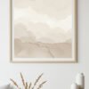 Minimalist Watercolor Neutral Wall Art