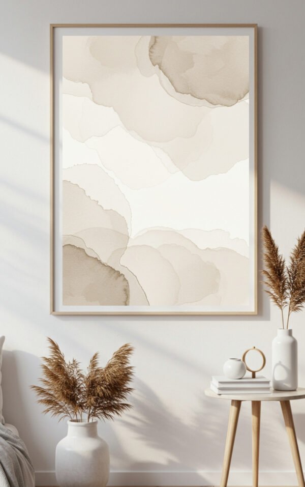 Boho-Inspired-Neutral-Watercolor-Wash-Wall-Art