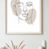 Minimalist Black & White Wall Print