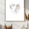 Minimalist Black & White Abstract Wall Art