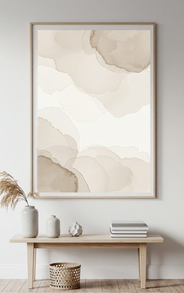 Boho-Inspired-Neutral-Watercolor-Wash-Wall-Art