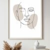 Minimalist Black & White Wall Print