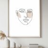 Minimalist Black & White Abstract Wall Art