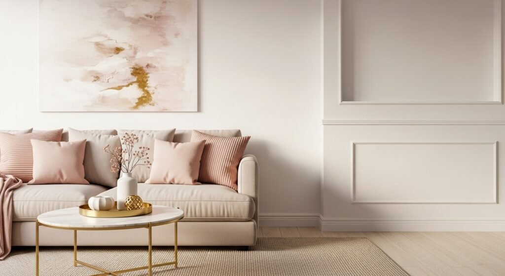 home lifestyle 2025, cozy modern living room, minimalist lifestyle décor, soft neutral interiors by artisan anthology