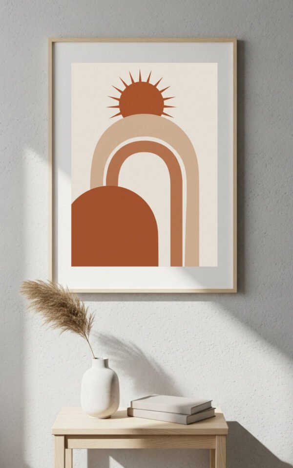 Minimalist Modern Bohemian Wall Art