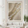 Textured Abstract Luxury Wall Art
