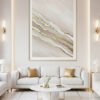Luxury Champagne Taupe Wall Art