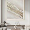 Luxury Champagne Taupe Wall Art