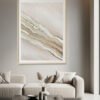 Luxury Champagne Taupe Wall Art
