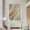 Textured Abstract Luxury Wall Art