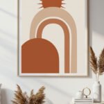 Minimalist Modern Bohemian Wall Art