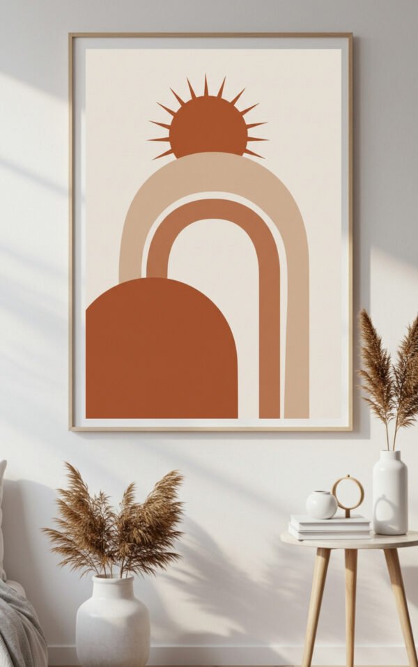 Minimalist Modern Bohemian Wall Art