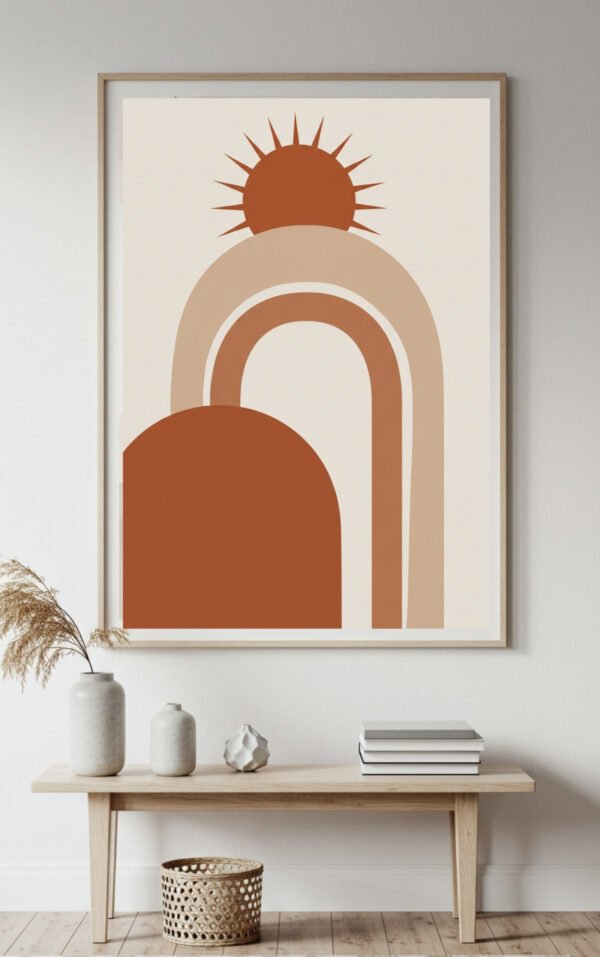 Minimalist Modern Bohemian Wall Art