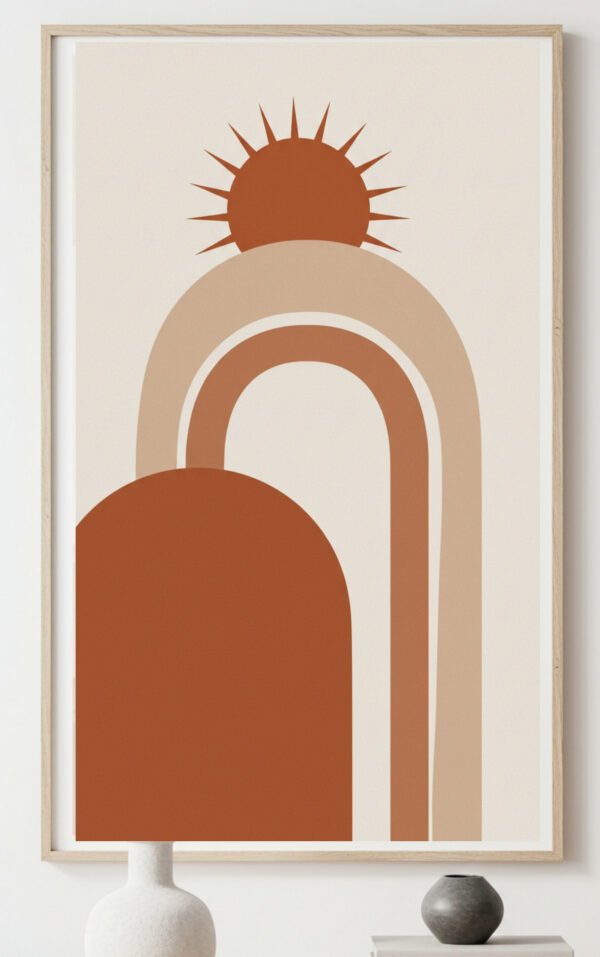 Minimalist Modern Bohemian Wall Art