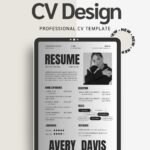 cv template, resume template, professional cv, editable cv, ats friendly resume, modern cv design, career growth resume, graduate cv, job application template, minimalist resume, word cv template, canva resume, downloadable cv, interview ready resume, career change cv, creative professional resume