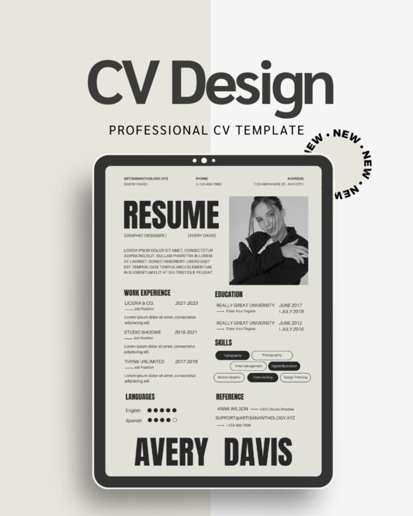 Professional Resume Template for Experienced Candidates