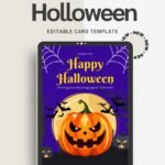 Cute Scary Halloween Card | Printable Greeting for Kids & Teens