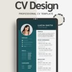 Modern Professional CV Template – Editable Resume for Job Seekers