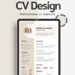 Clean CV Template for Corporate & Academic Applications