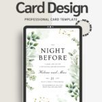 Modern Wedding Invitation Set | Editable Canva Bundle | RSVP & Save the Date