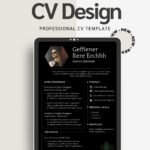 Minimalist Resume Template – Polished ATS-Friendly CV Layout