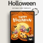 Funny Halloween Greeting Card | Instant Download Digital Printable