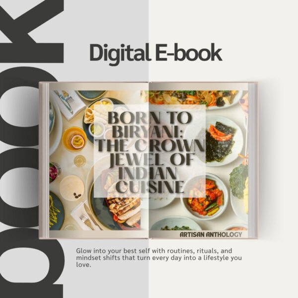 Born to Biryani – Authentic Indian Biryani Cookbook with Royal Recipes & Modern Flavors