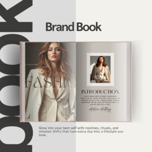 Modern Elegant Fashion Canva Template | Branded Social Media & Lookbook Design Kit for Stylish Brands