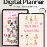 Wardrobe & Outfit Organizer, Weekly Fashion Tracker & Lifestyle Planner