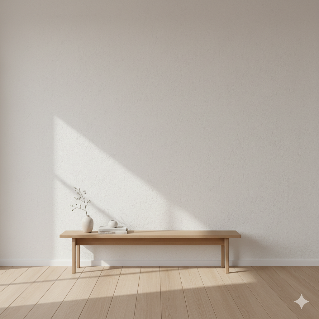 before and after wall art layout small studio illustrating how art makes walls seem larger by artisan anthology