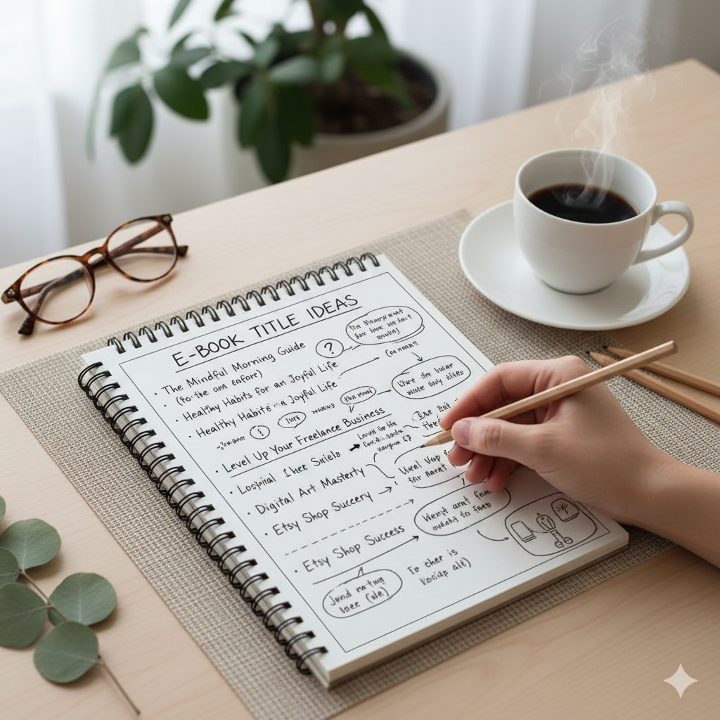 “Best ebook niches that sell in 2025 infographic” by artisan anthology