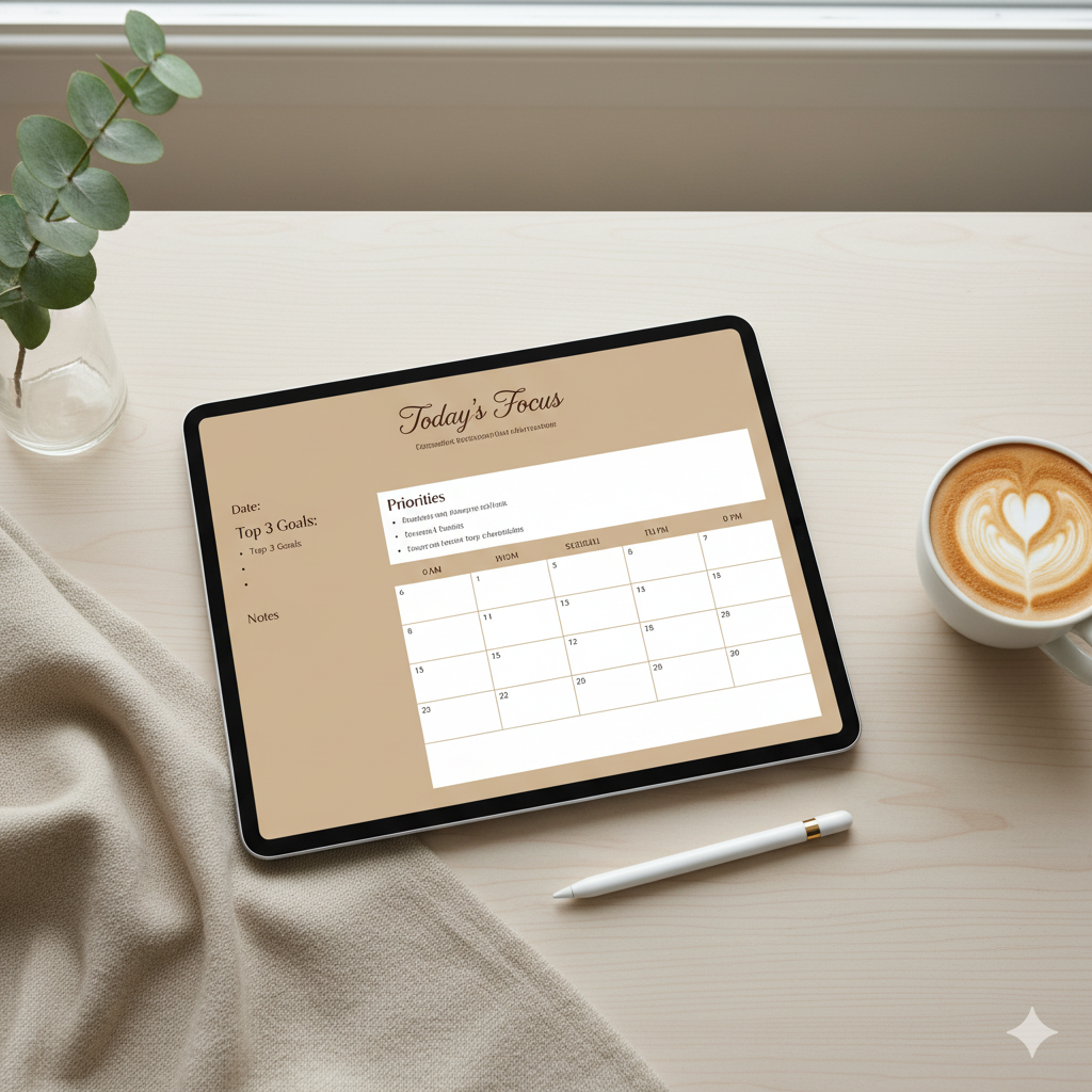 “Aesthetic font ideas for digital planners with soft neutral tones”by artisan anthology
