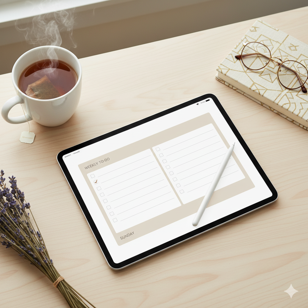 “Digital planner for staying consistent and reaching goals in 2025” by artisan anthology
