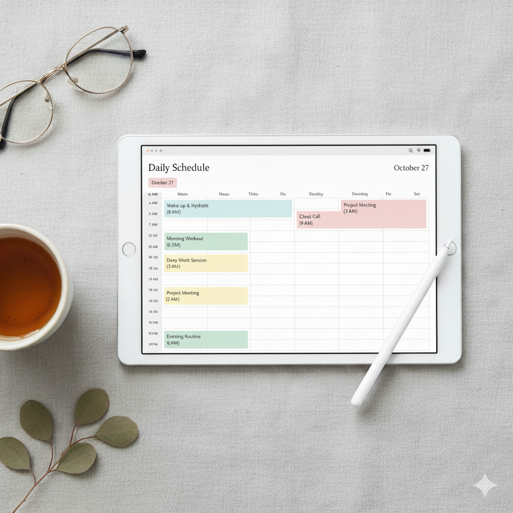“Turn chaos into clarity using a digital daily planner 2025 by artisan anthology