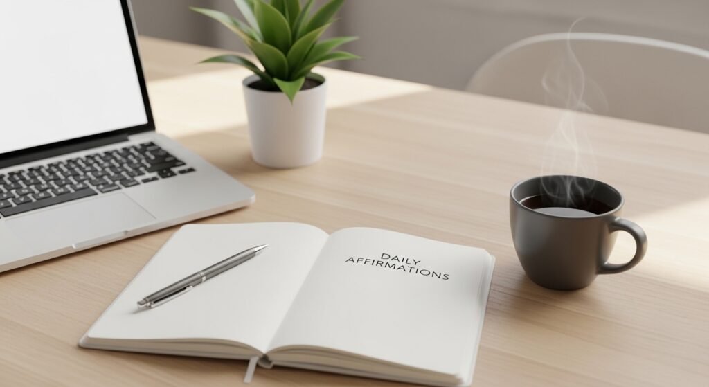 Writing affirmations to reprogram the subconscious mind by artisan anthology.
