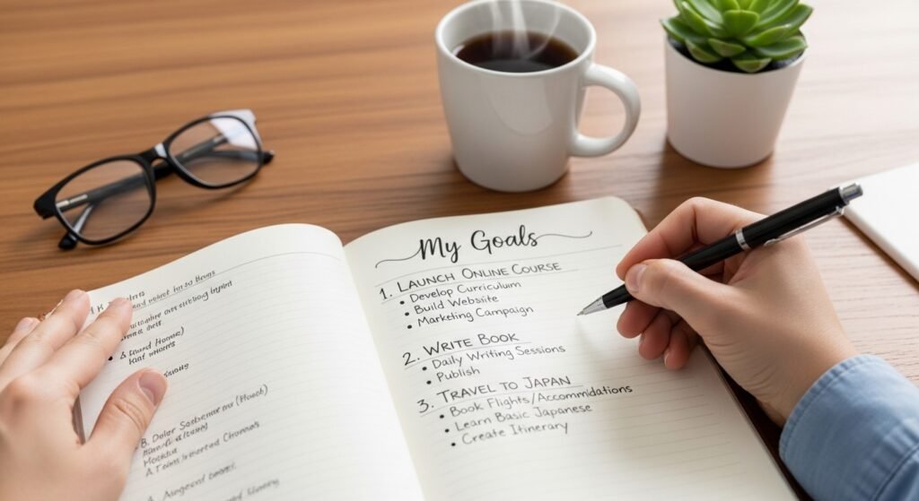 does writing goals make them come true by artisan anthology.