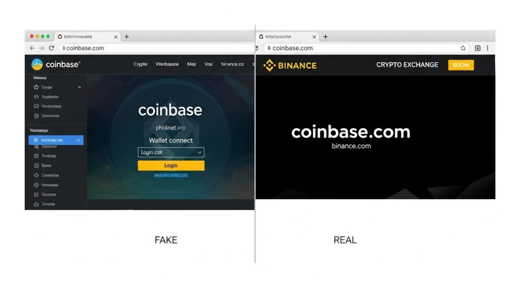 how to identify crypto phishing website by artisan anthology.