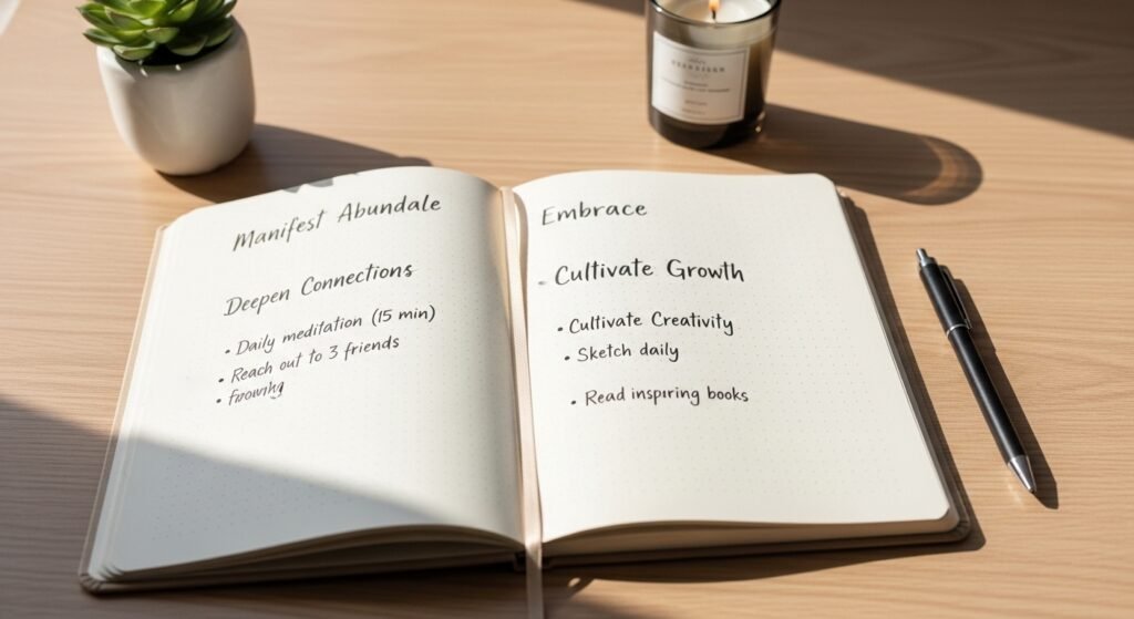 is manifestation journaling real by artisan anthology.