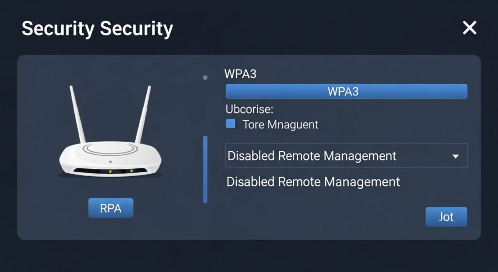 secure router configuration for zero trust home network by artisan anthology.