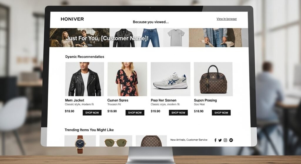 ai personalized email content example by artisan anthology.
