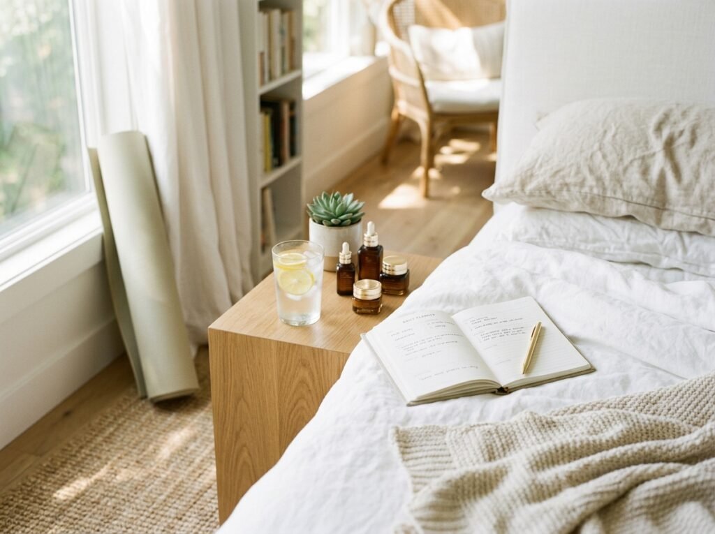 Healthy morning routine setup for building consistent daily habits by artisan anthology llc.