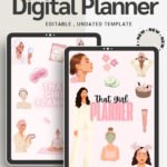 The Ultimate 2-in-1 Luxury That Girl Life Master Bundle Hyperlinked Monthly Command System, 365-Day Habit Tracker & Weekly Goal Organizer (iPad, GoodNotes & Printable PDF)
