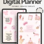 The Ultimate Luxury That Girl Digital Planner Hyperlinked Daily, Weekly & Monthly Life Organizer, 365-Day Habit Tracker & Aesthetic Goal-Setting Journal for iPad, GoodNotes & Printable PDF